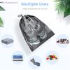 Portable Travel Shoe Bag, Waterproof Shoe Bag For Gym,Travel,Space-saving Dust-proof Storage Bag With Rope Non-woven Shoe Bag