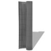 Clôture de jardin - VIDAXL - Double face PVC - 90 x 300 cm - Gris