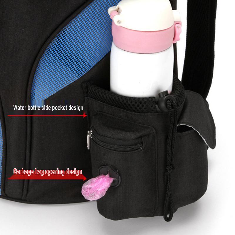 Multifunctional Foldable Pet Backpack for Cats and Dogs - Convenient for Travel