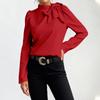 Women's Fashionable Long Sleeve Elegant Commuting And Casual Top