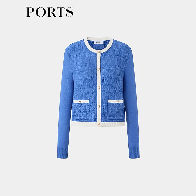 PORTS Women's Cashmere Blend Crew Neck Sweater