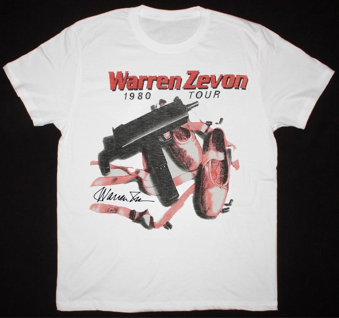 Rare 1980 Tour Warren Zevon Collection Reprint S-5XL Tee C59.60 S