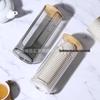 Stackable Transparent Cup & Cosmetics Holder