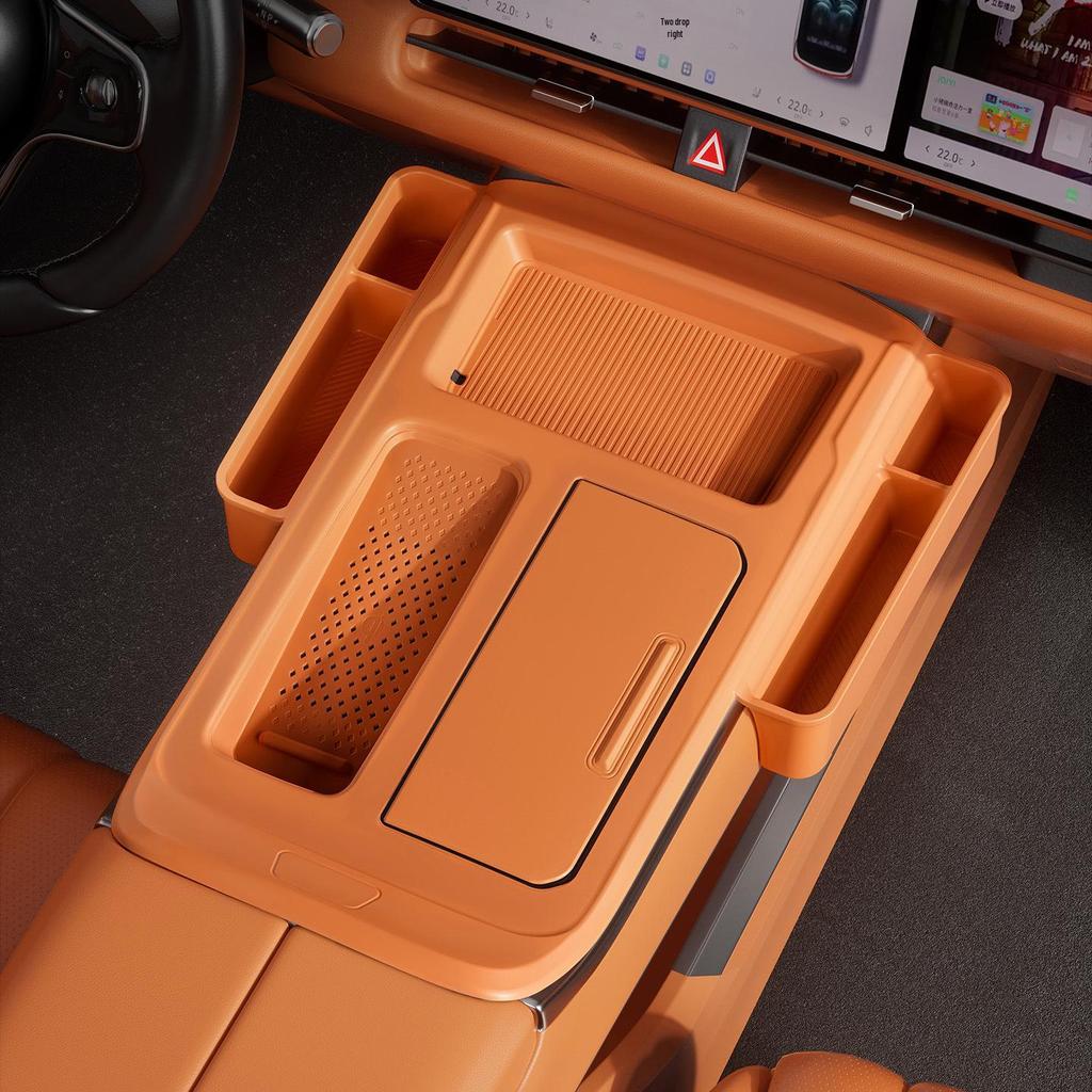 Multifunktionale Aufbewahrungsbox für 25 Modelle: High Mountain 7/8/9 Mittelkonsole Silikon-Zubehör