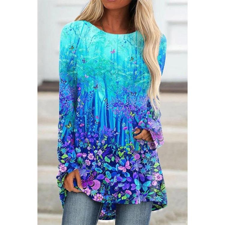 Y2k Damen Langarm T-Shirts Pullover Hemden Rundhals Oberteile Faux Baumwolle Frühling und Herbst Unterhemden