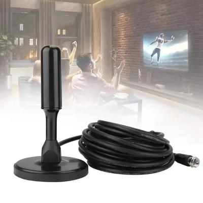 Digital Antenna Hd  External Internal Magnetic Base With Magnet 3m Television Tv for Living Room-Fast Delivery for All Brazil