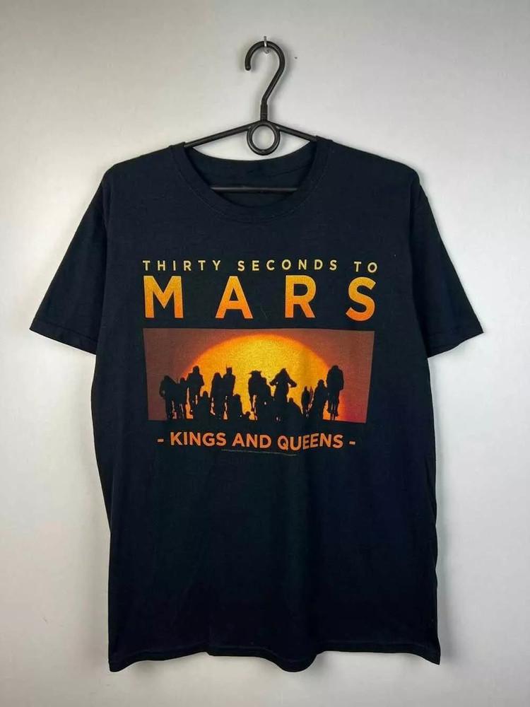 Thirty Seconds To Mars Black Shirt gift for fan HE392 Unisex T-Shirt XL