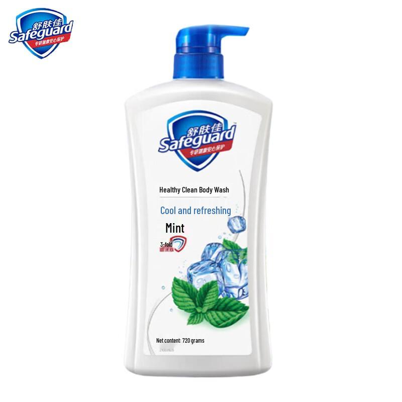 Safeguard Icy Refreshing Peppermint Shower Gel