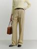 Deonseuteu Double Pleated Chino Slacks_Udpa6A224_Beige