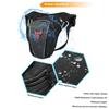 Motorcycle Drop Leg Bag Multi-Purpose Waterproof Thigh Pack With Earphone Cable Reserved Hole For Outdoor Hiking Cycling