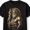 Zeus Griechischer Gott des Donners Blitzes Mythologie Unisex T-Shirt