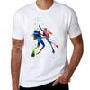 Scuba Divers Scuba Couple Scuba Divers Couple Diving Tshirt Breathable Gym Short Sleeve Tshirt