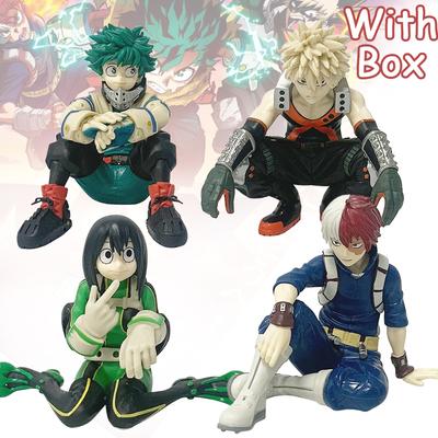 9-21CM My Hero Academia Katsuki Deku Todoroki So Himiko Toga Pauză Figurină Anime Model Colecție Păpușă Jucărie Pentru Copii Cadou