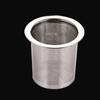 Stainless Steel Tea Leak Binaural Tea Filter With Cover Reusable Tea Strainers Tea Infusers Kitchen Teapot Coffee Tea Drinking Accessories