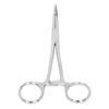 Hemostatic Forceps 14cm Stainless Steel Curved Tip Pliers Pet Hair Tweezers Livestock Supply