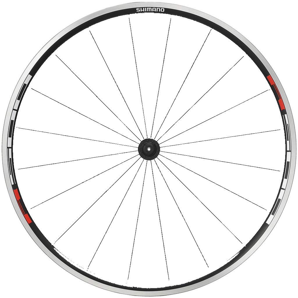 SHIMANO Road Wheel Front 700C Black EWHR501FCBYL WH-R501-F