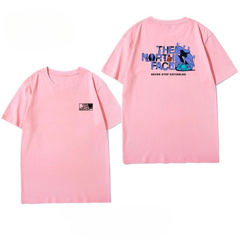 Outdoor Wander-T-Shirts, Kurzarm Reine Baumwolle Paar Sommerbekleidung, Sport Klettern Halbarm