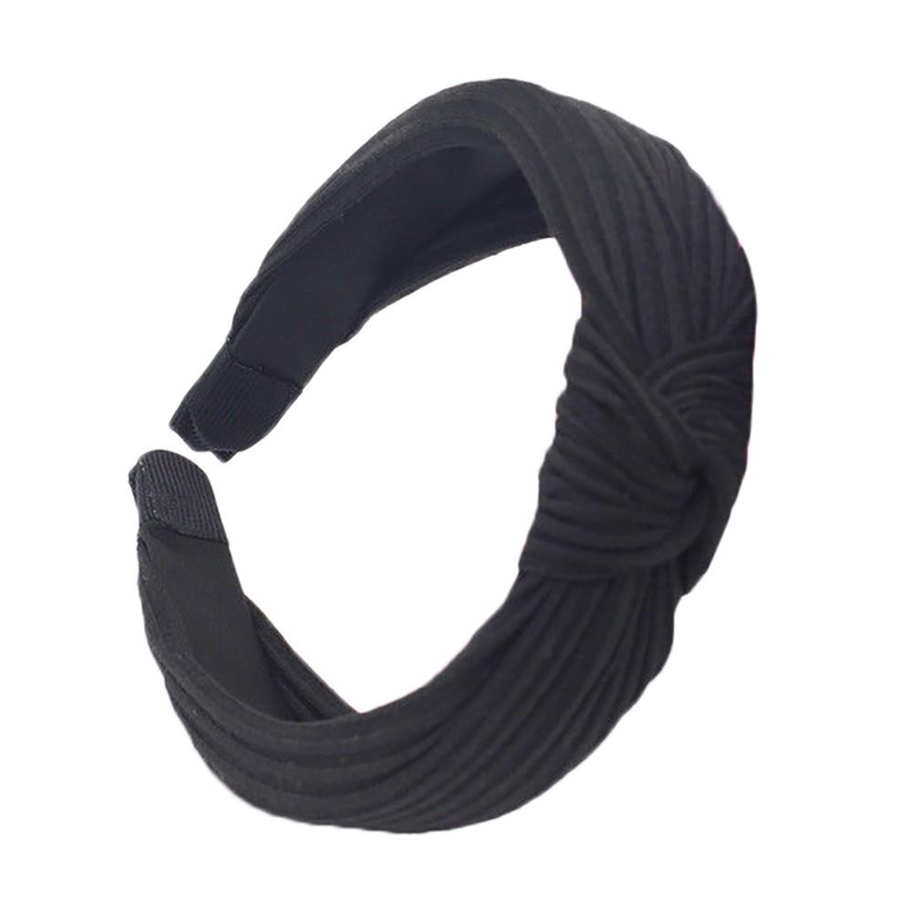 Women's Fashion Headband - Knot Cross Tie Design, Soft Headwrap Hairband Turban