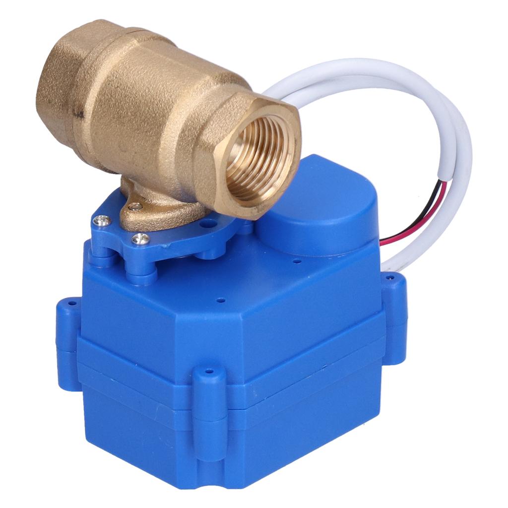 Motorized Ball Valve Brass Micro Electrical Straight Through 1 2in CWX 15N CR04 DC9 24V DN15