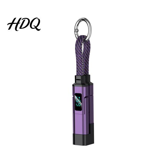 Universal Charging Cable 65W 4 in 1 Keychain Cable, Fast Data Quick