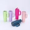 Big Mac 304 Stainless Steel Thermos Cup 40oz Fifth Generation Car Cup with Handle Portable Ice Big Straw
