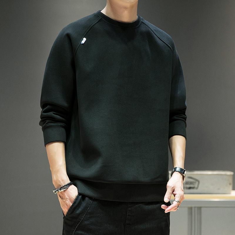 Sweatshirt men s spring new loose trend versatile fashion base shirt men s long-sleeved top M