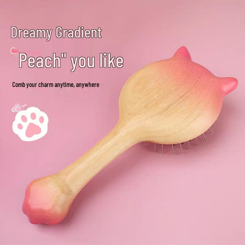 Durable Steel Needle Air Cushion Comb - Non-Tangle Hair Styling for Home & Travel