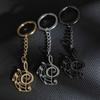 Lightweight Treble Clef Necklace Hollow Design Musical Note Charm  Bag Decoration