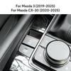 Top Suede Trim LHD RHD Sticker For Mazda 3 BP Axela CX30 CX-30 2019 2020 2025 2025 2025 2025 2025 Electronic Handbrake Groove