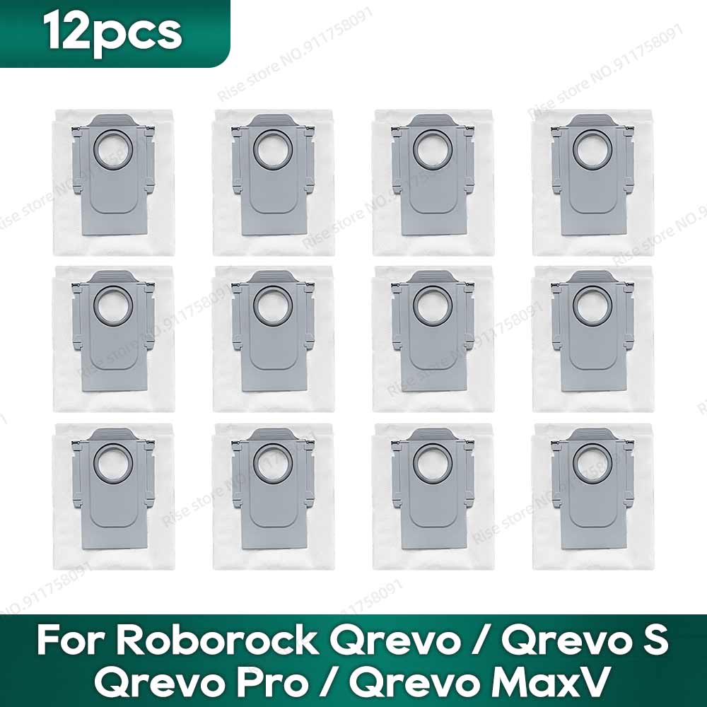 Compatible for Roborock S8 MaxV Ultra, P10 A7400RR, Q Revo, Qrevo Pro / S /  MaxV / Plus / Curv, Qrevo Master, P10 Pro Dust Bag