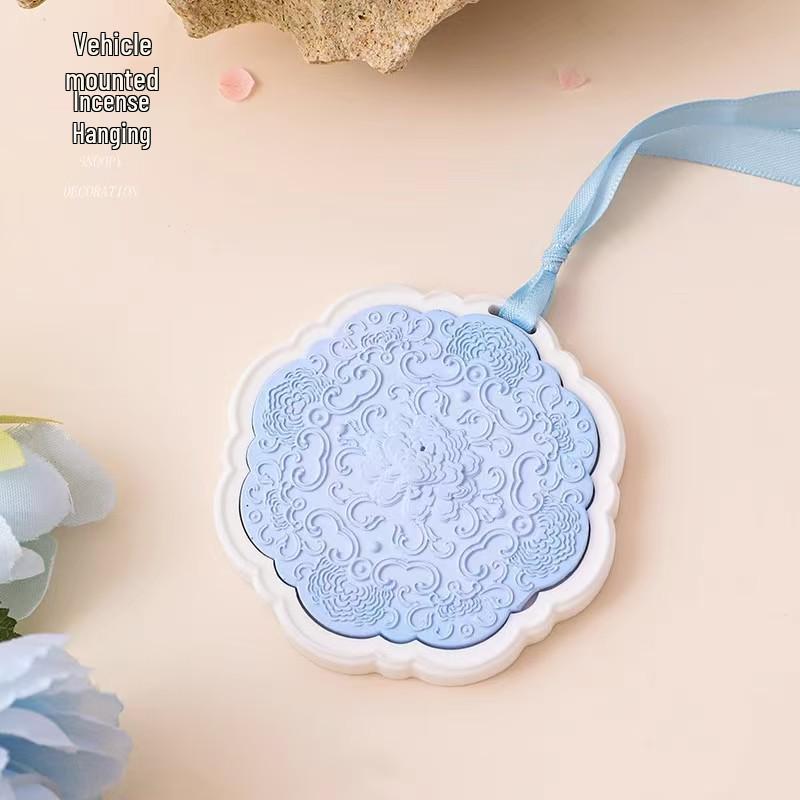 Car Scented Wax Pendant: Long-Lasting Aromatherapy Freshener for Home, Bedroom, and Wardrobe