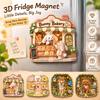 Simulation Fridge Magnet 3D Relief 3D Refrigerator Stickers  Refrigerator Decoration
