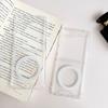 Transparent Magnetic Snap-on Case Galaxy Z Flip5 With Wireless Charging Support