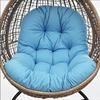 Hanging Egg Chair Cushion Pad, Washable, Comfortable, Soft Chair Seat Cushion, Thicken for Outdoor,Indoor, Porch,Patio,