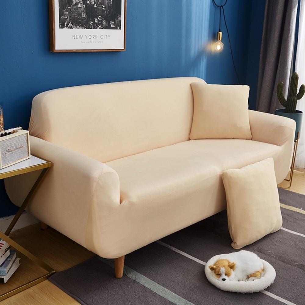 Universal Elastic Sofa Cover Full Protection Slipcouch Dustproof Stretchable Sofa Protector Luxury Style