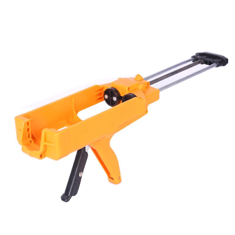Labor-Saving Double-Tube Manual Tile Grout Gun