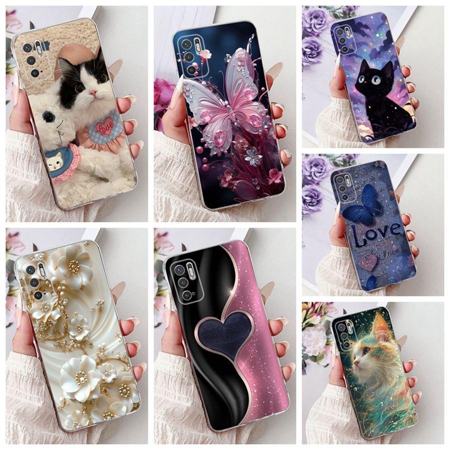 For Xiaomi Poco M3 Pro Case Xiaomi Redmi Note 10 5G Phone Case TPU Soft Silicone Protective Cover for Xiaomi PocoM3 M 3Pro Shell