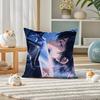 Sword Art Online Virtual World Anime Plush Pillow Cover Soft Short Plush Cushion Cover For Sofa Bedroom Home Decor Gift