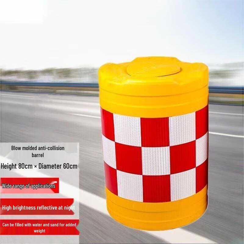 Ao De Le Road Safety Reflective Barrier Barrel