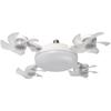 Integrated LED Ceiling Fan Light with E27 Screw for Restaurants and Homes