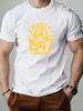 T-shirt da uomo in cotone LAMBRETTA Estiva Girocollo Manica Corta Grafica Traspirante Moda Casual T-shirt