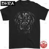 Summer Funny Labrador Retriever Black Dog Unisexs Tshirt 100 Cotton Graphic Cotton T Shirts Boy Gift Oneck Shortsleeve Tops Tee