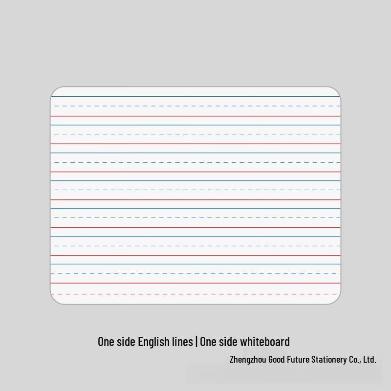 OLOEY English Handwriting Practice Whiteboard (9x12 Inch)