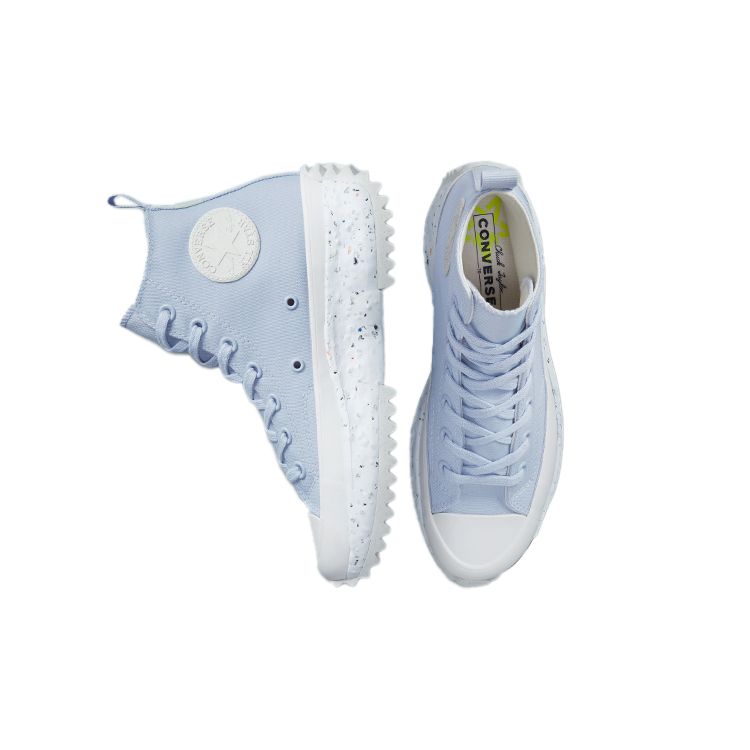 Converse Run Star Hike Crater High Renew Remix - Ghost Unisexové tenisky Modrá Volavka Bílá 172363C