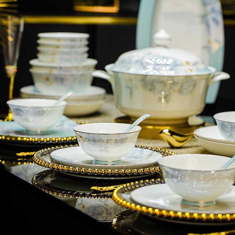 LISM Jingdezhen Pfingstrose Keramik Geschirrset