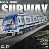 1/87 G1001 High-speed Metro Train Pull Back Connection Vehicle Model Kids Vehicle Children's Toy