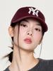Emelbi Signature Unstructured Ball Cap Ny (Wine)