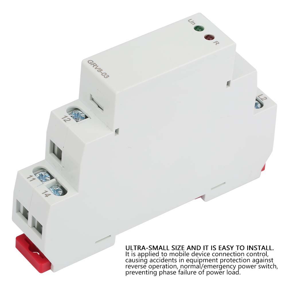 GRV8-03 Three Phase Voltage Monitoring Phase Failure Relay Phase (M460)