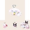 Cinnamoroll Kuromi Character Plush Keychain With Heartshaped Cherry Blossom Hello Kitty For School Bag Gift