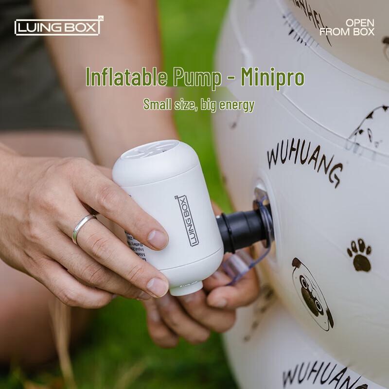 LUING BOX Outdoor Inflatable Sofa with Mini Pro Air Pump